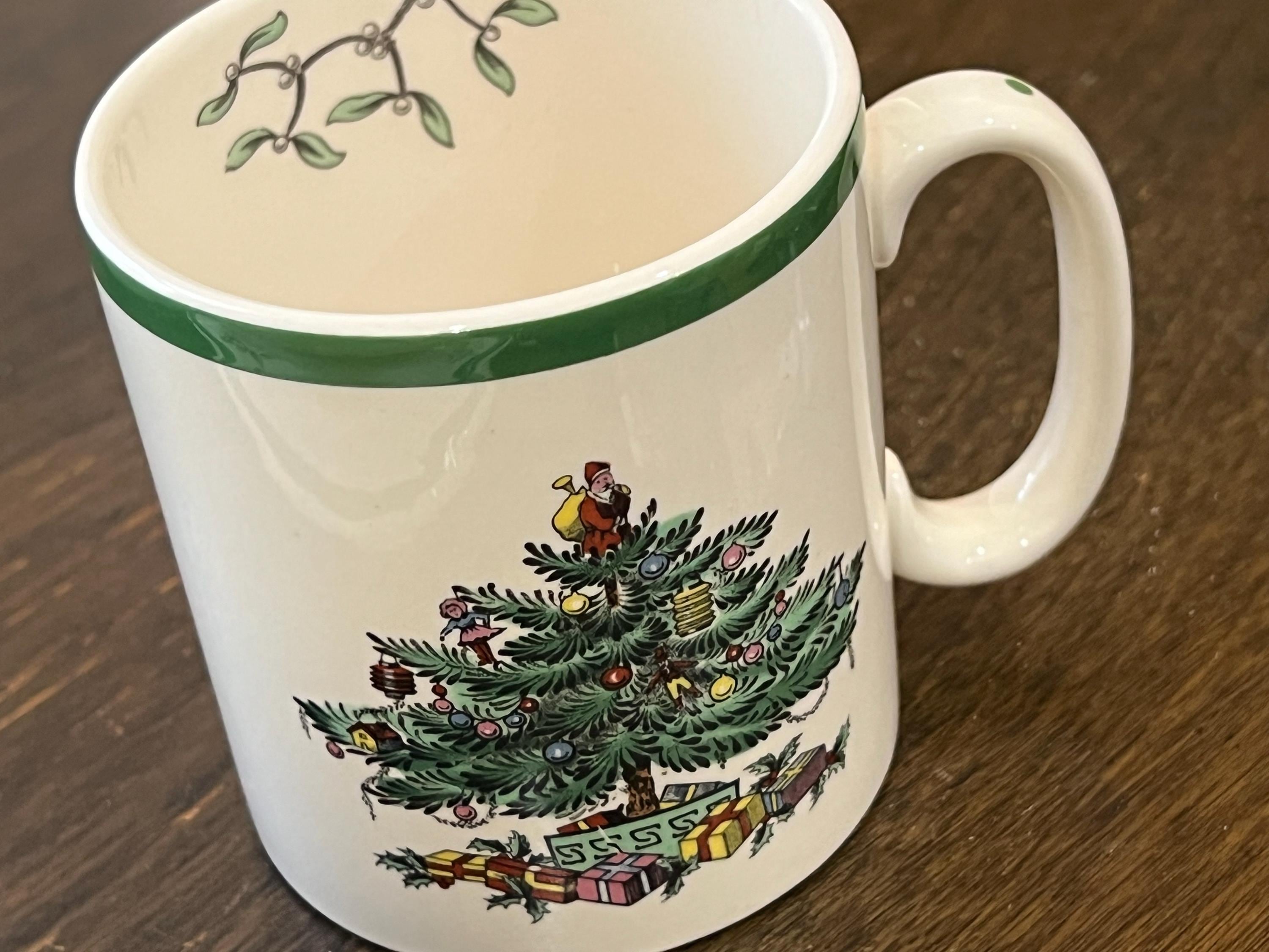 Vintage Discontinued Spode England S3324N Christmas Tree Cup