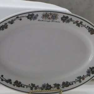Sheffield China Co.Vitrified Porcelain Platter  Made for L Barth And Son New York