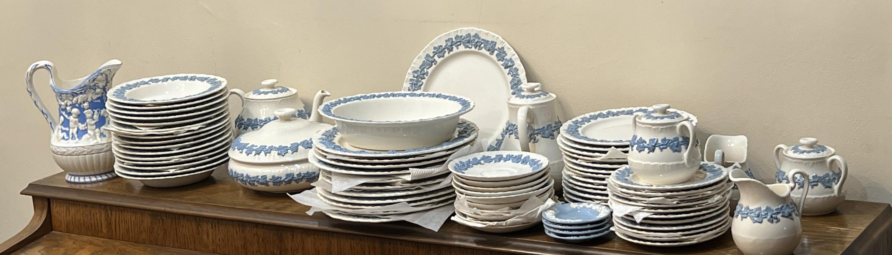 Vintage Wedgwood Lavender on Cream Color (shell Edge)by WEDGWOOD