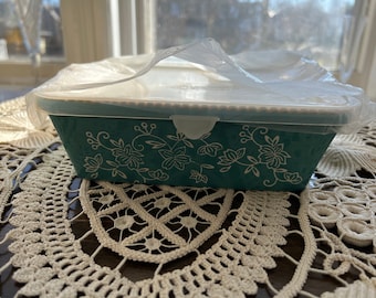 Temp-tations Presentable Ovenware by Tara Floral -8" x8" 1.5Qt PPP-Sq-814059