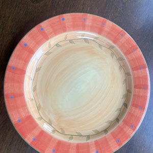Pfaltzgraff &quot;Napoli&quot; Hand Painted Dinner  Plates 11.75&quot; Inch Unused  Set of 4