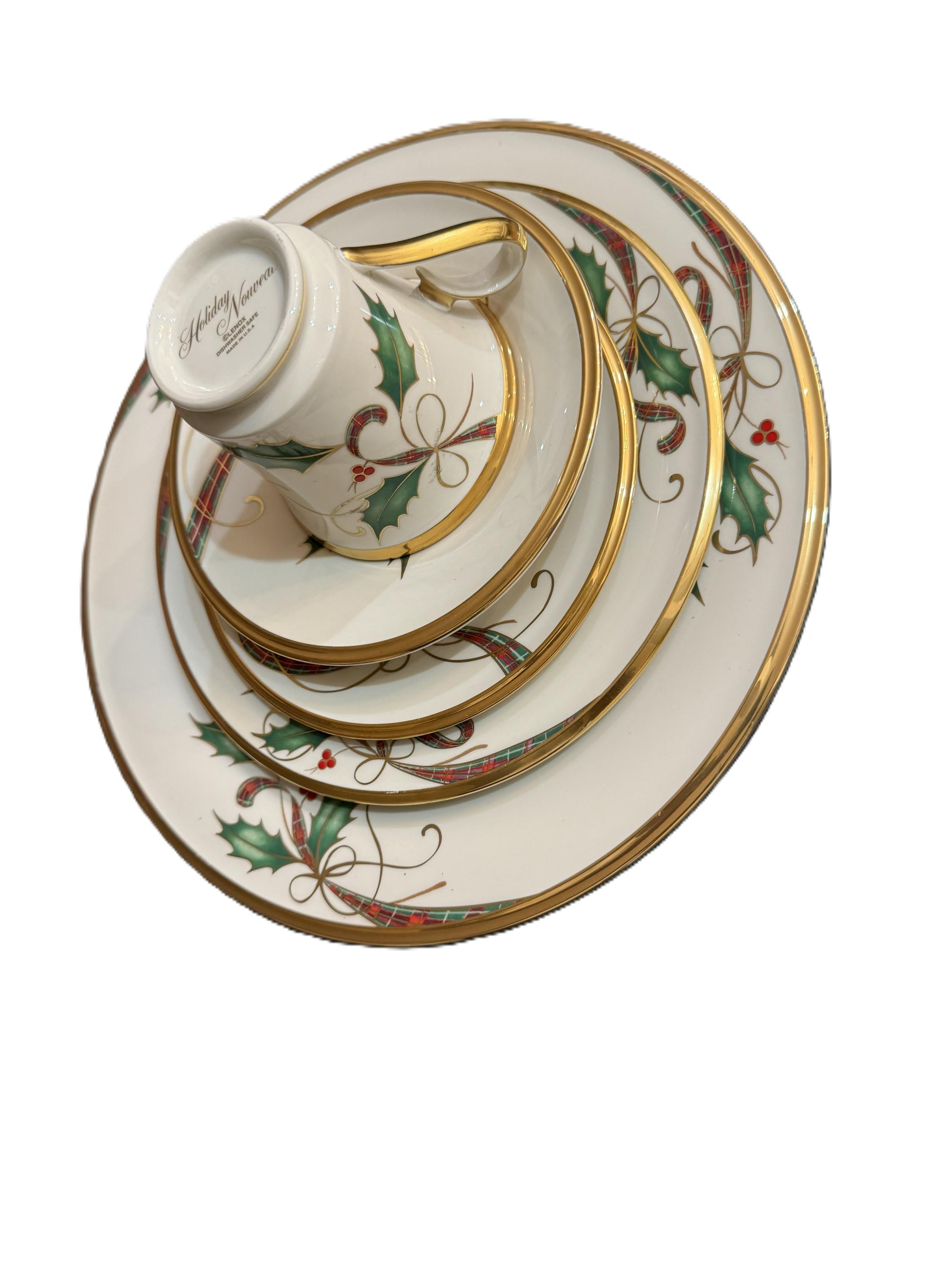 美品】アメリカ製 レノックス☆HOLIDAY☆トリオペア② 美品】Meissen 