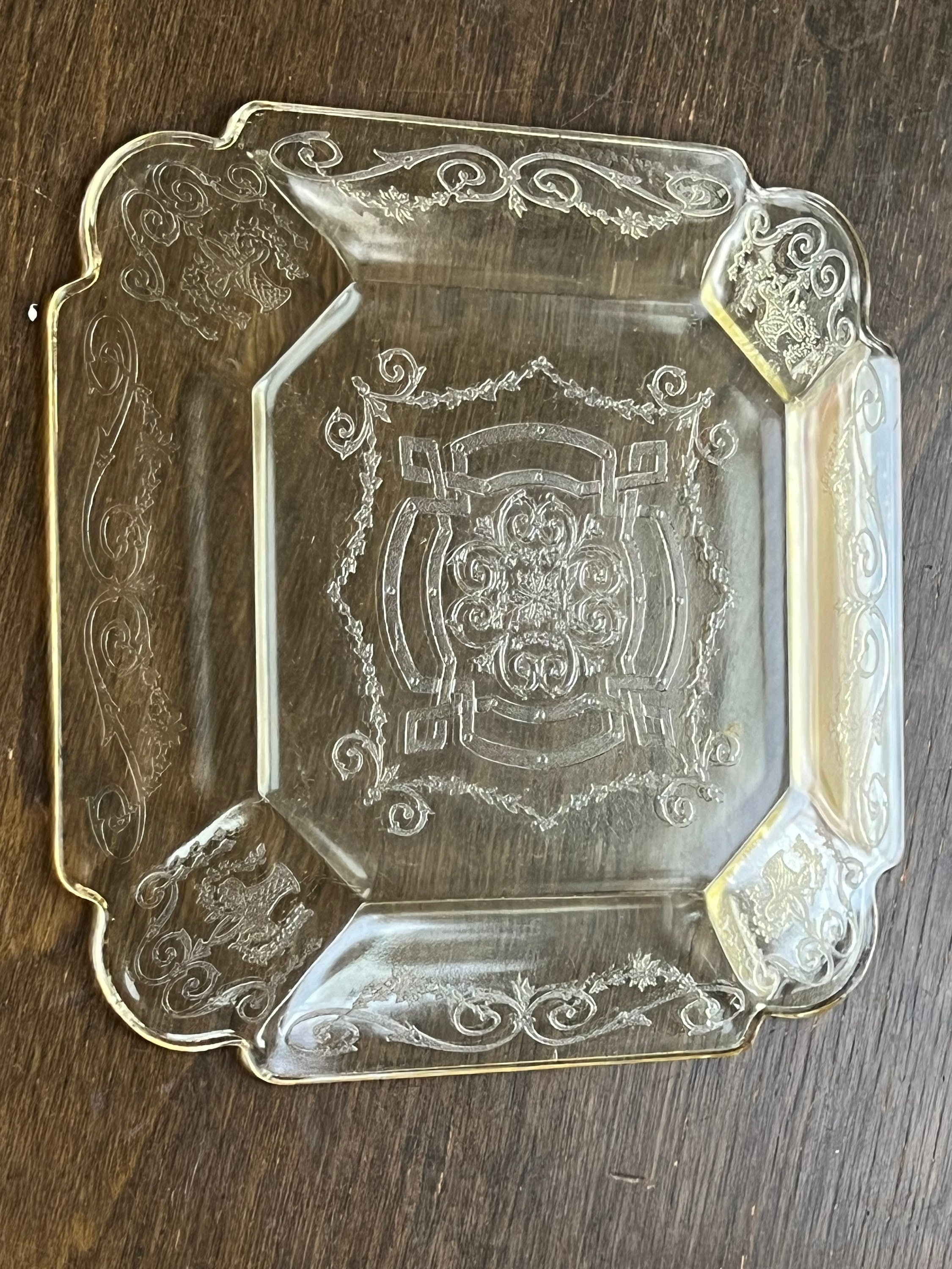 インディアナ ロレイン イエロー INGLORY、サラダプレート、ランチョン