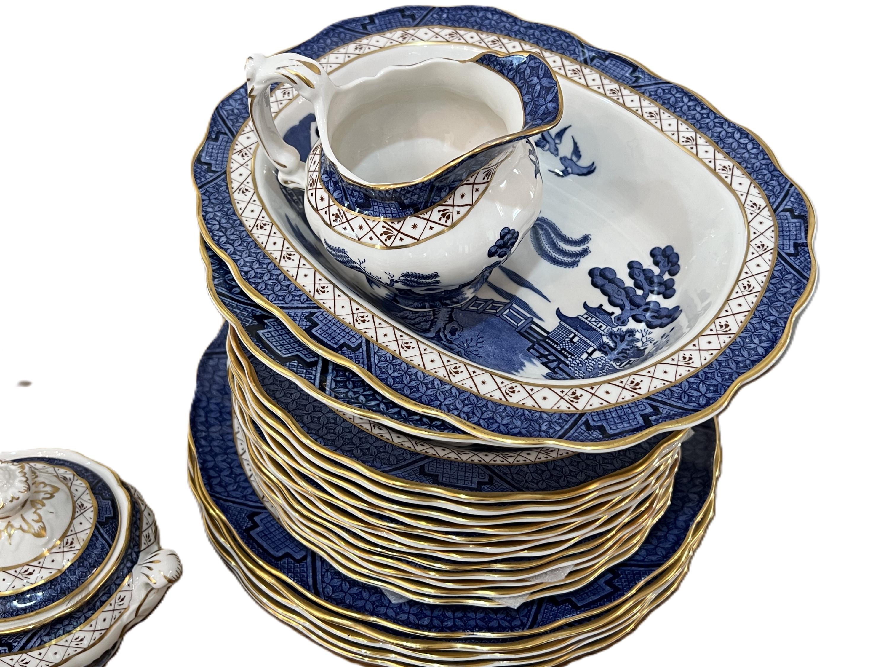 Royal Doulton Booths Real Old Willow Dinnerware: England, 1981 - Etsy