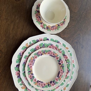 Crown Ducal Gainsborough Dinnerware - Etsy