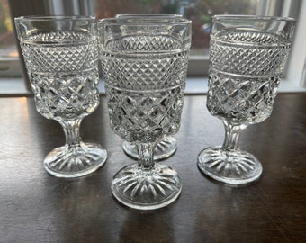 ANCHOR HOCKING Wexford Water Goblet Set Of 4