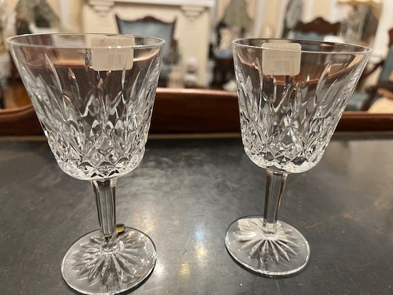 Waterford Lismore Set of 2 Claret Crystal Glasses -  Canada