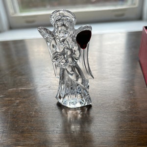 Waterford 2013 Annual Crystal Angel With Enhancer New In Box
