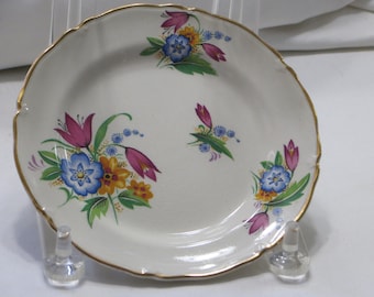 Spring Bouquet by MIDWINTER LTD , W R 5 7/8" Butter Plate