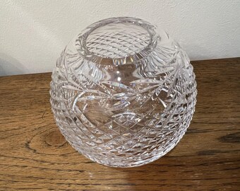 ウォーターフォードクリスタル グランドア ローズボウル 花瓶 5インチ