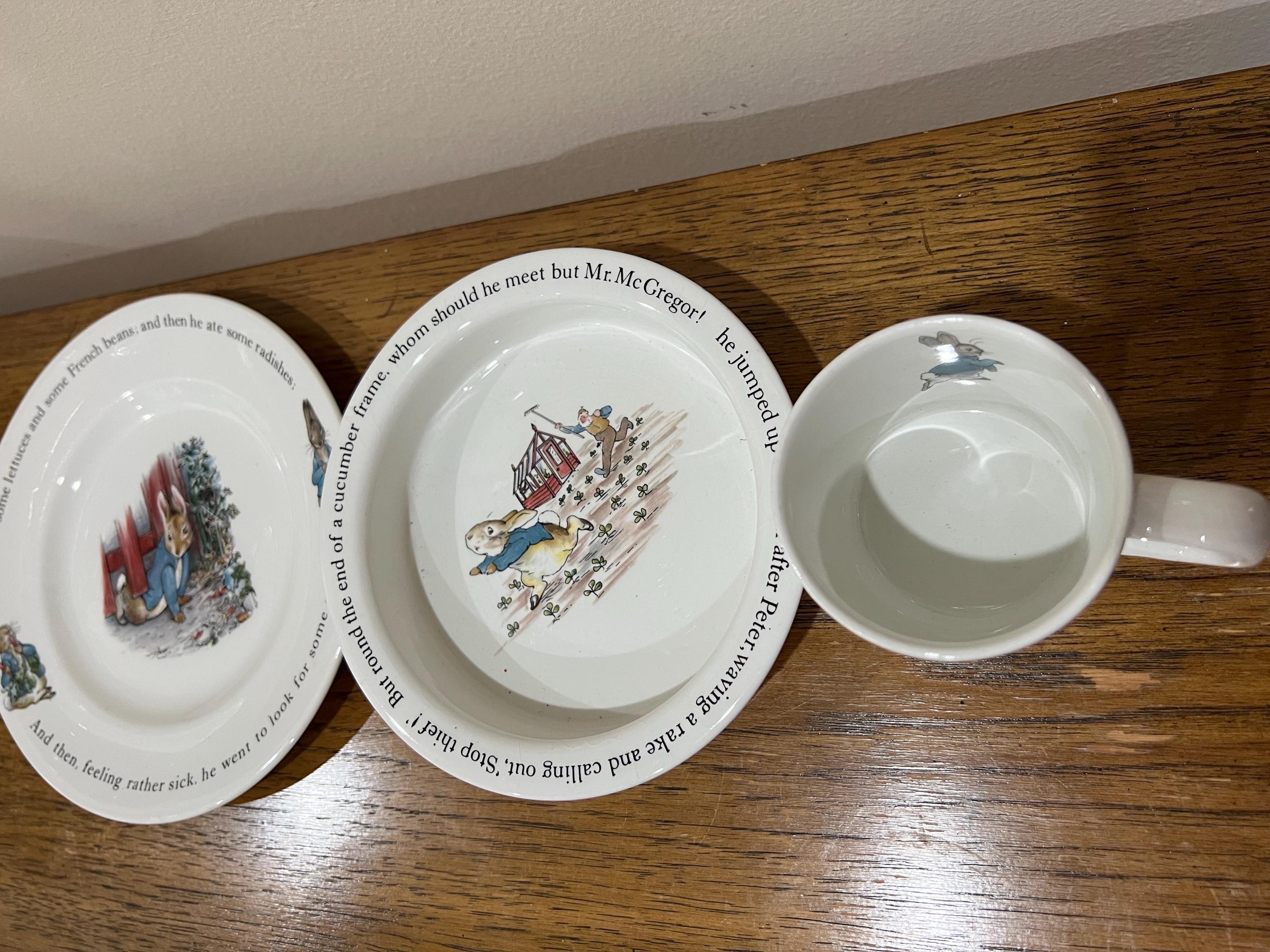 Wedgwood Peter Rabbit - Etsy Canada