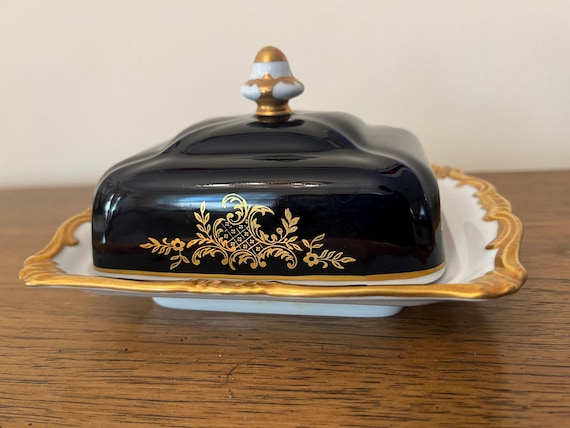 Etch- WEIMAR PORZELLAN Katharina Etch Kobalt Serving Dishes Your