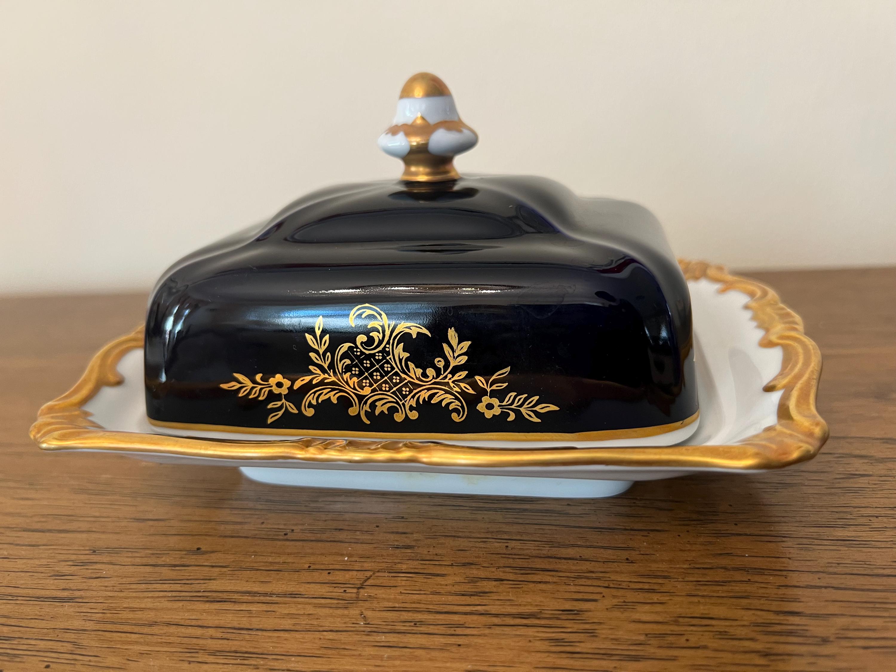 Etch- WEIMAR PORZELLAN Katharina Etch Kobalt Serving Dishes Your