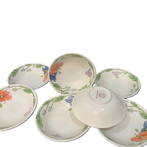 Villeroy & Boch Amapola 皿24.5cm 4枚セット Villeroy and Boch Amapola - Etsy