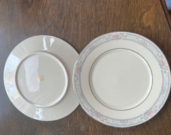 Lenox CHARLESTON Bone China Set Of 2 Salad Plates 8 1/8"