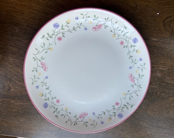 JOHNSON BROTHERS Summer Chintz COUPE Cake Plate (Made in England)