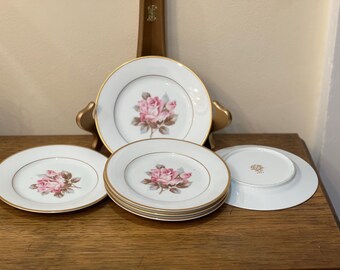 1950年代 ロゼッタ #5285 ノリタケ ブレッド＆バタープレート/デザート