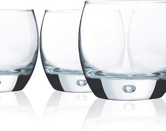 Luminarc Oxygen 10.75 Ounce On The Rocks, Set of 4, 10.75-Ounce, Clear