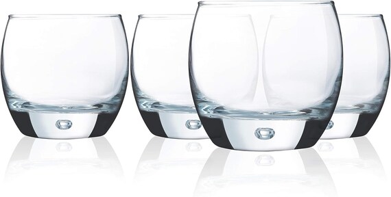 Luminarc Oxygen 10.75 Ounce on the Rocks, Set of 4, 10.75-ounce, Clear -  Etsy