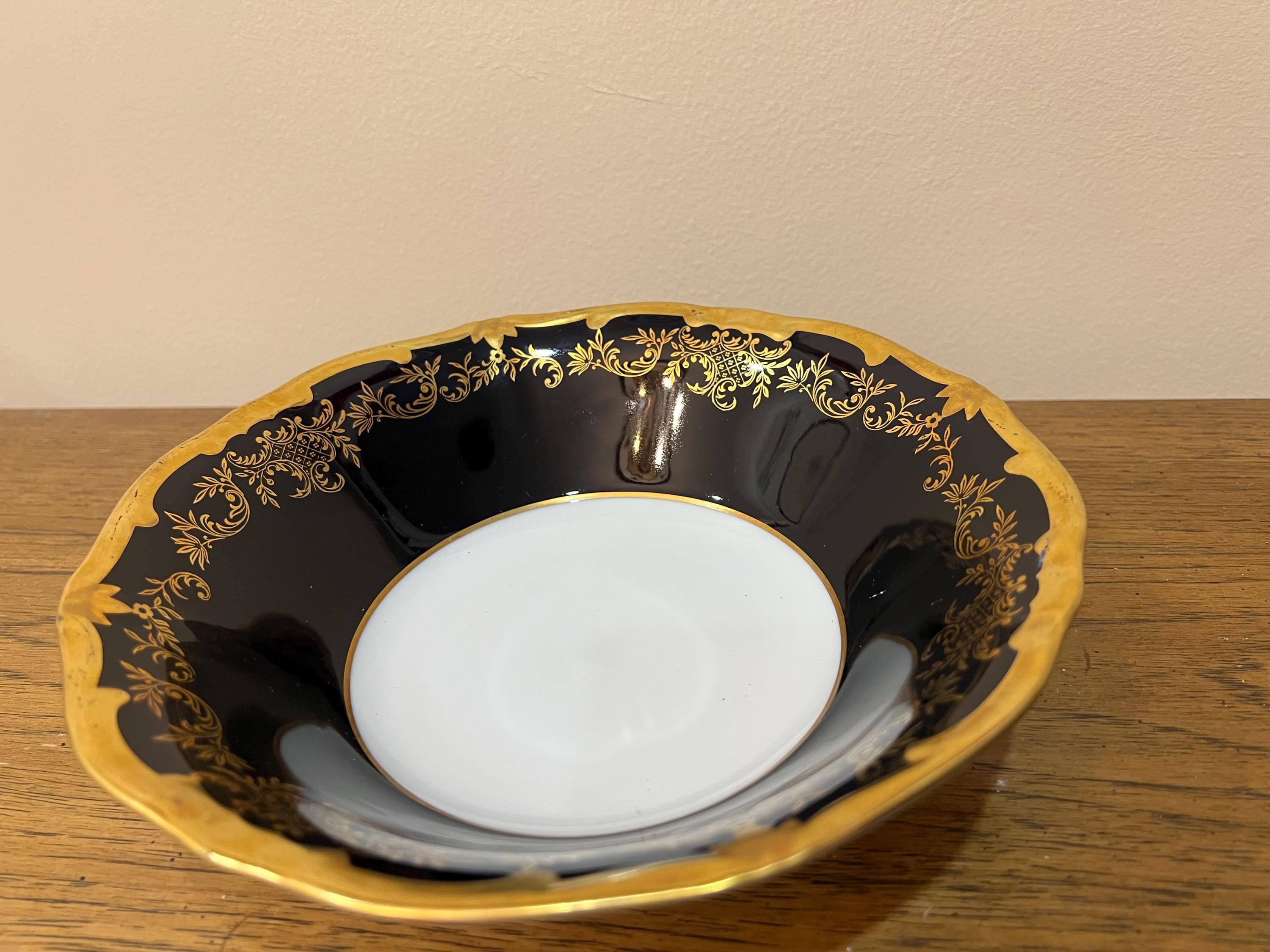 Etch- WEIMAR PORZELLAN Katharina Etch Kobalt Serving Dishes Your