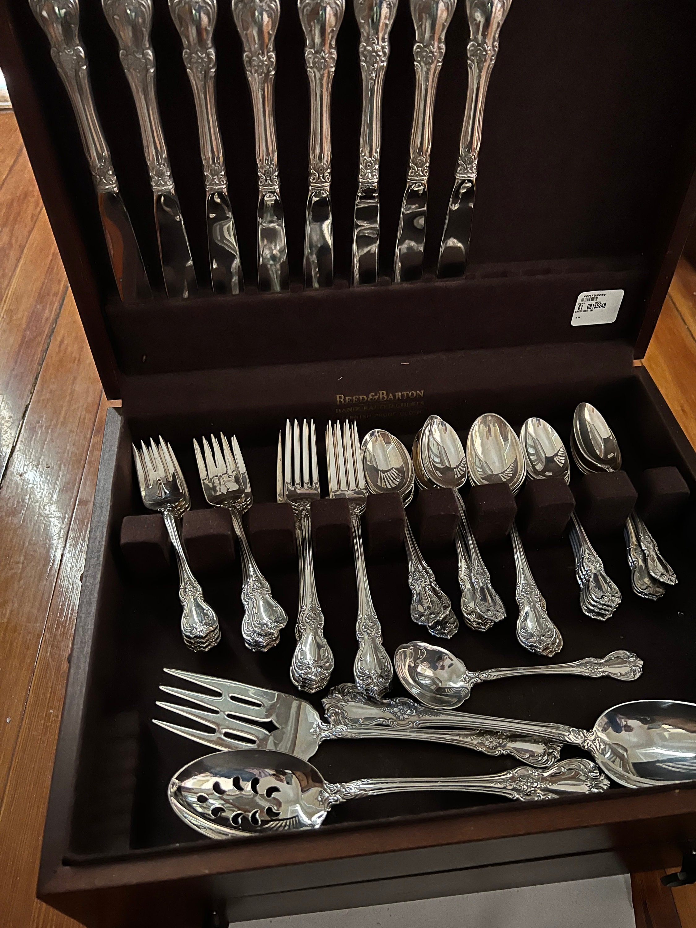 純銀  テーブルナイフ & フォーク  STERLING SILVER 純銀 テーブルナイフ & フォーク STERLING SILVER