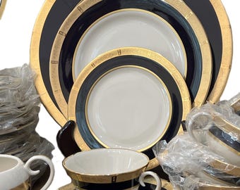 Flintridge China Gorham China Georgian Rose Pc Dinnerware Set