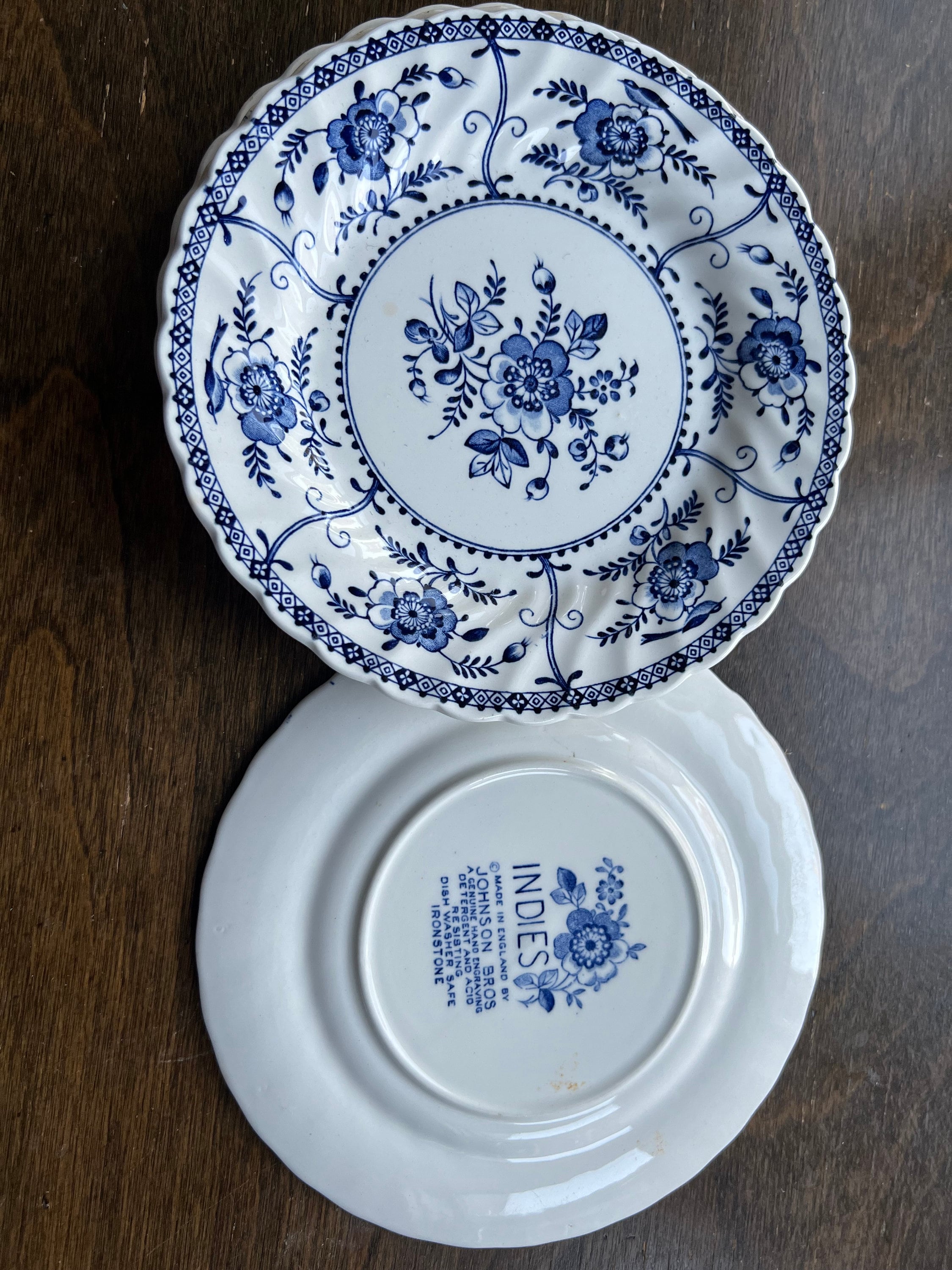 Indies Johnson Bros Crockery Johnson Brothers Indies Blue