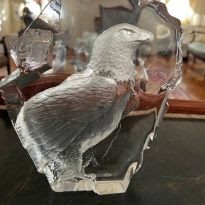 Lead Crystal Eagle - Etsy