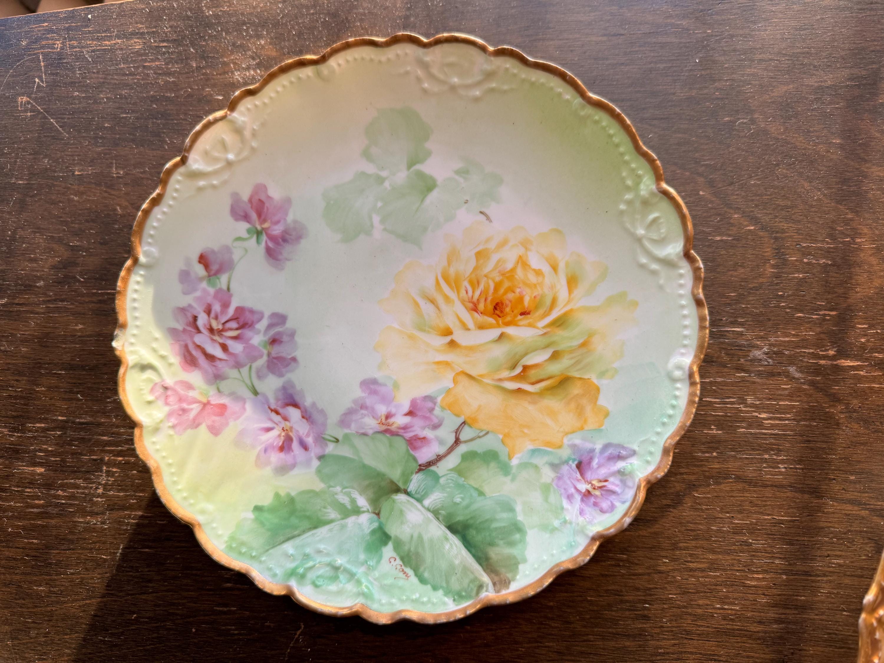 Richard Ginori - 【希少品】イタリア製　リチャードジノリ★フローラ★トリオ ジノリ1735／リチャード ジノリ（GINORI 1735／Richard Ginori