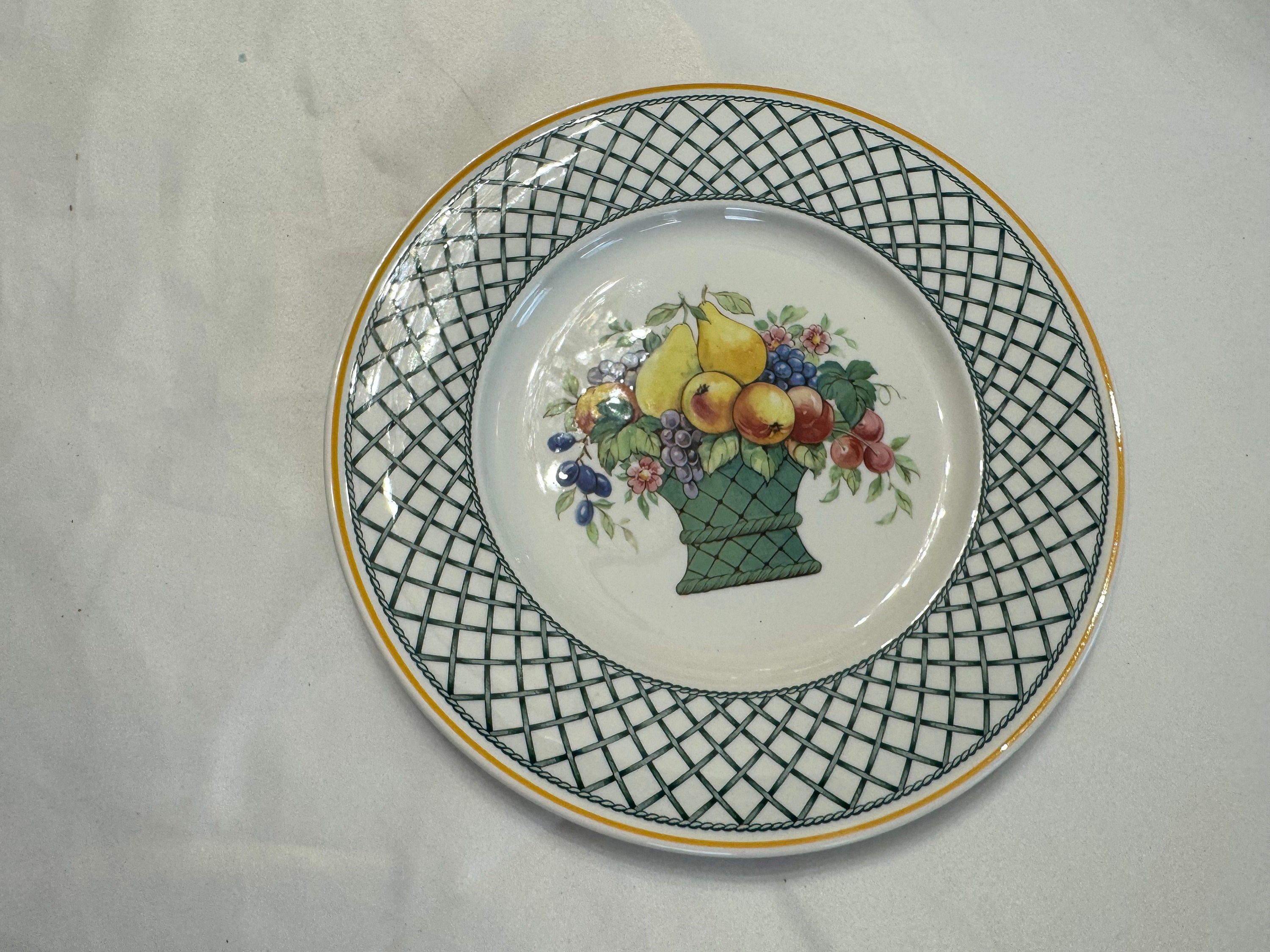 Villeroy & Boch フルーツバスケット プレート 5枚セット Villeroy & Boch フルーツバスケット プレート 5枚セット