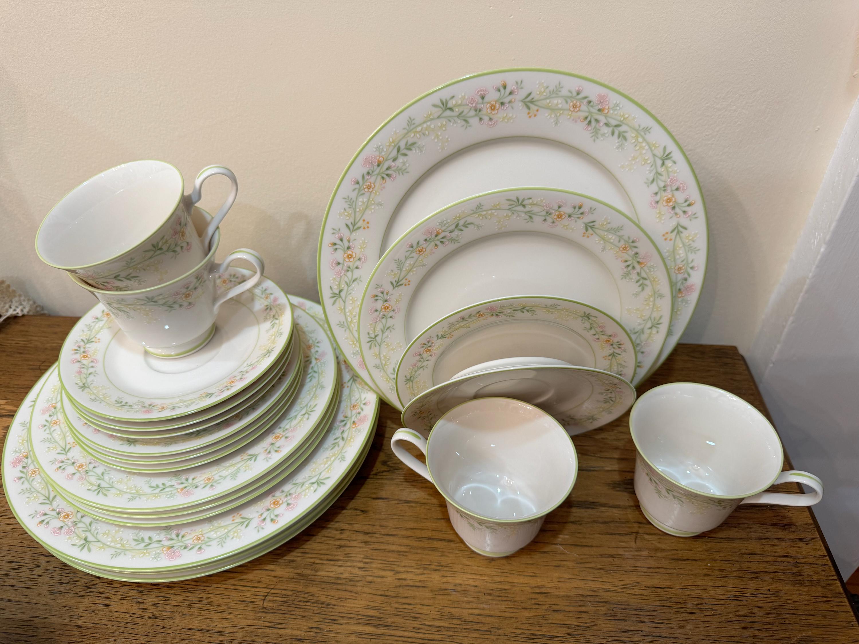 Vintage china with yellow flowers dinnerware - Etsy 日本