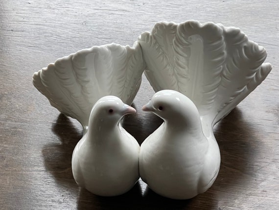 Lladro Couple of Doves Figurine Gloss - Etsy