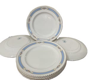 Juego de 4 platos llanos Old English Belvedere de Johnson Brothers