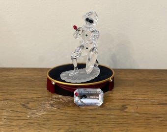 スワロフスキー マスカレード ハーレクイン クリスタル フィギュア