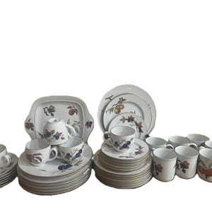 Juego de vajilla Royal Worcester Evesham Gold Orchard Fruit England (a elegir)