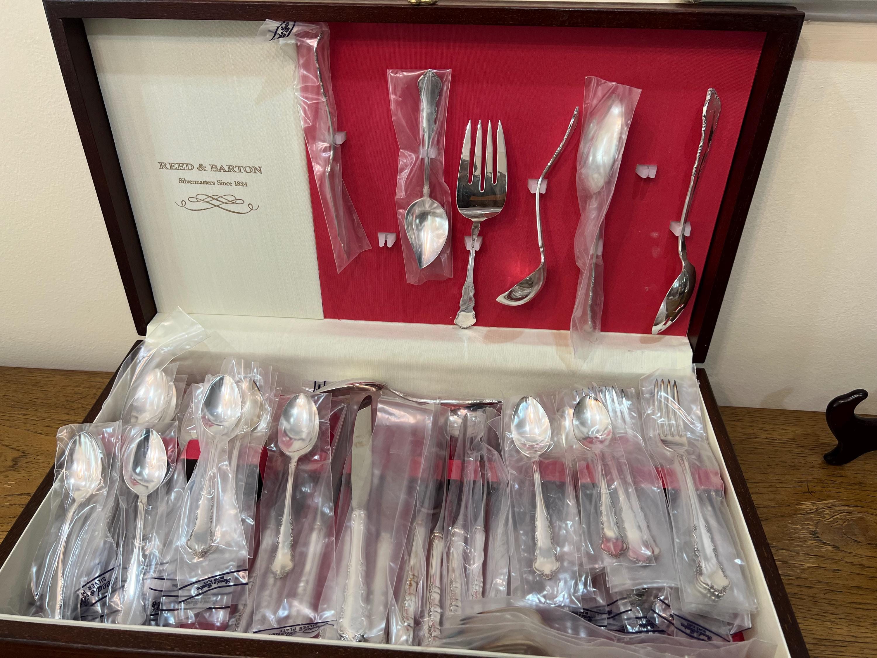 Reed and Barton Flatware Set - Etsy Canada