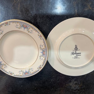 Royal Doulton Romance Juliet Salad And Appetizer Plates Set Of 4
