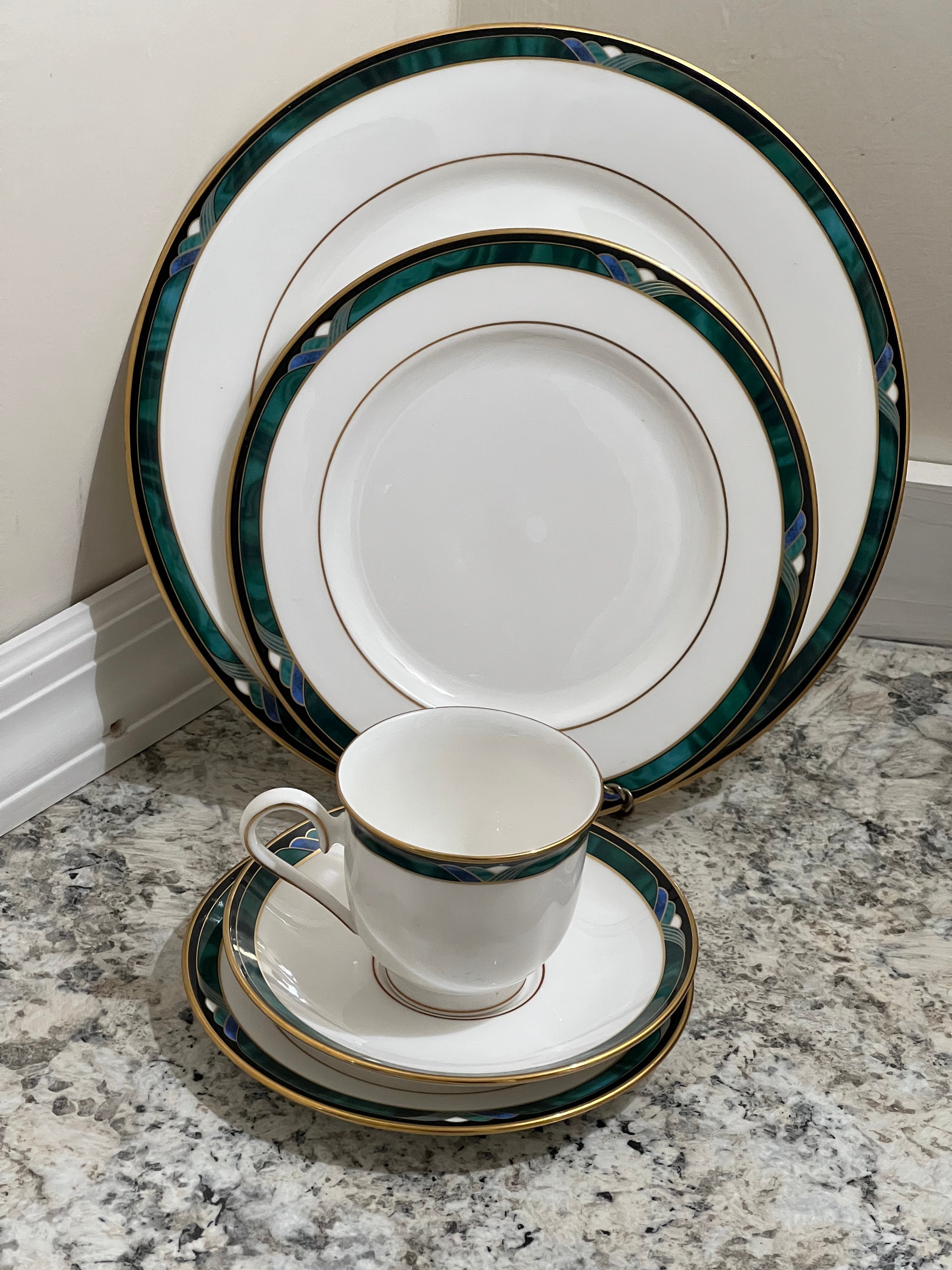 LENOX CONTINENTAL DINING GOLD 皿 約27cm LENOX CONTINENTAL DINING GOLD 皿 約27cm