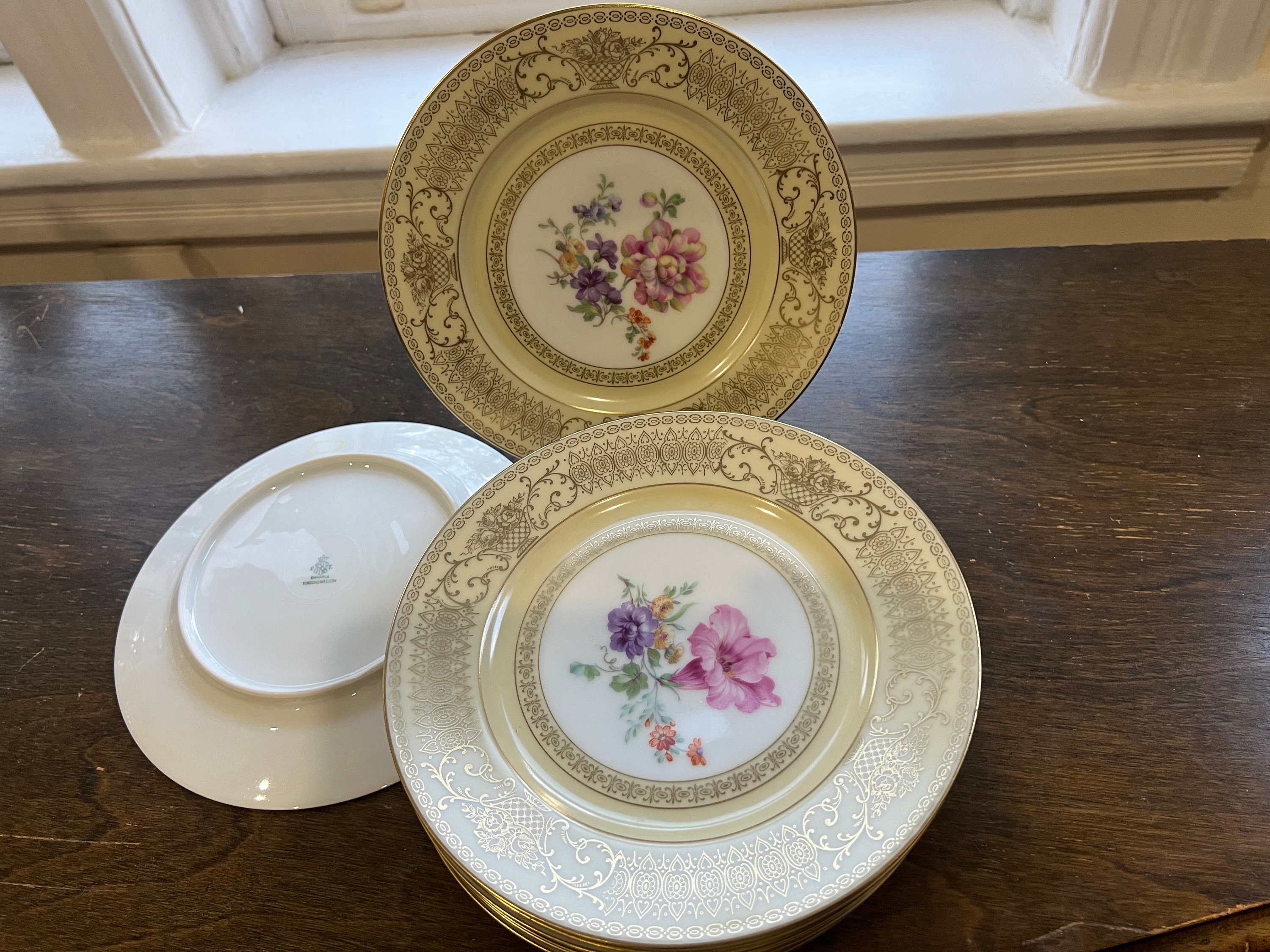 フェデラル スープ皿＆ディナープレート10枚セット フェデラルグラス スープ＆サンドイッチスナックセット用プレート