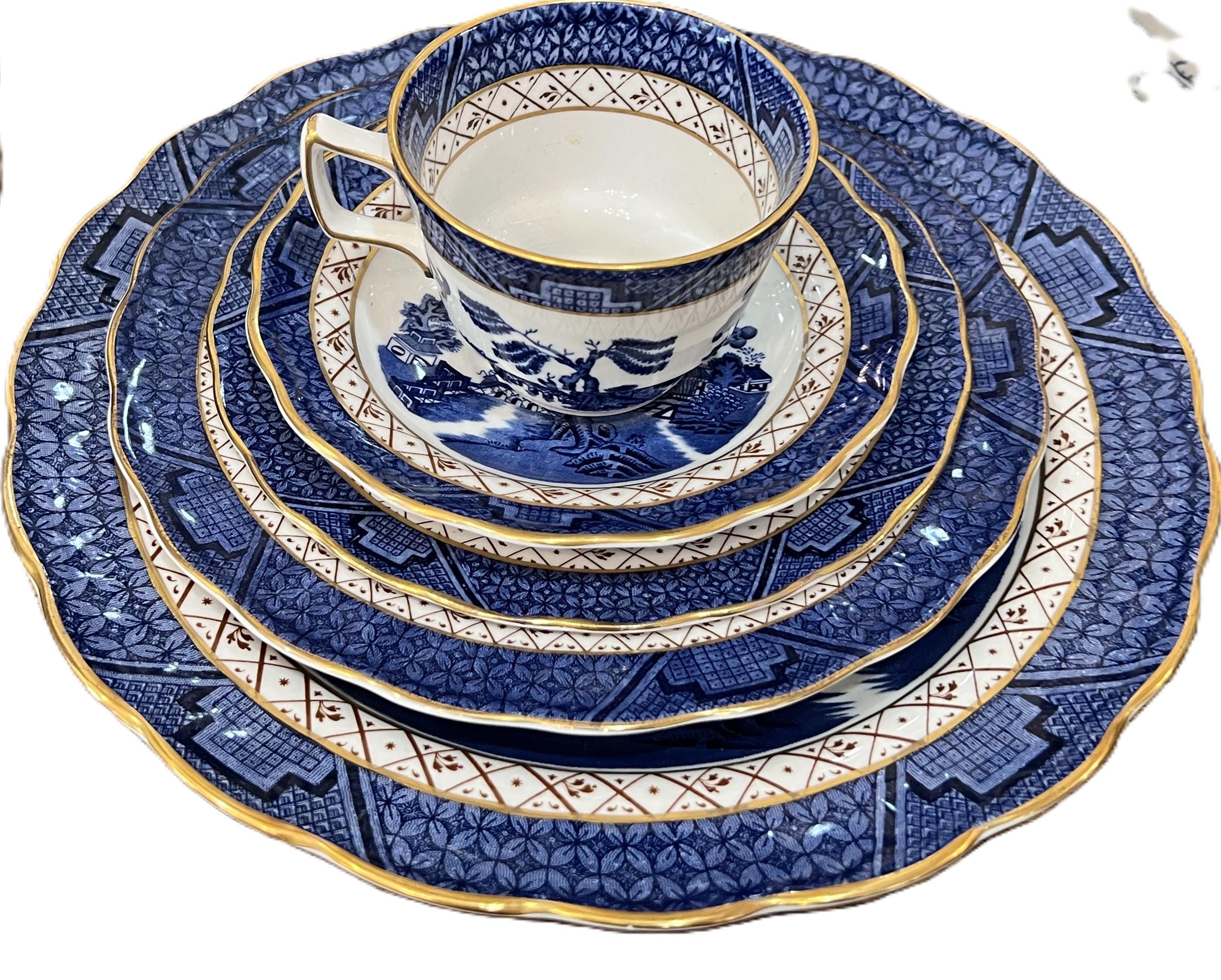 Royal Doulton Booths Real Old Willow Dinnerware: England, 1981 - Etsy