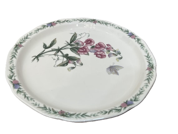 Noritake, Gala Cuisine Salad Plate, American Flowers 7912