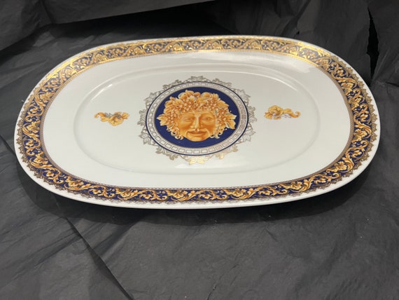 WE】LIMOGES リモージュ France 手付きオーバルボウル