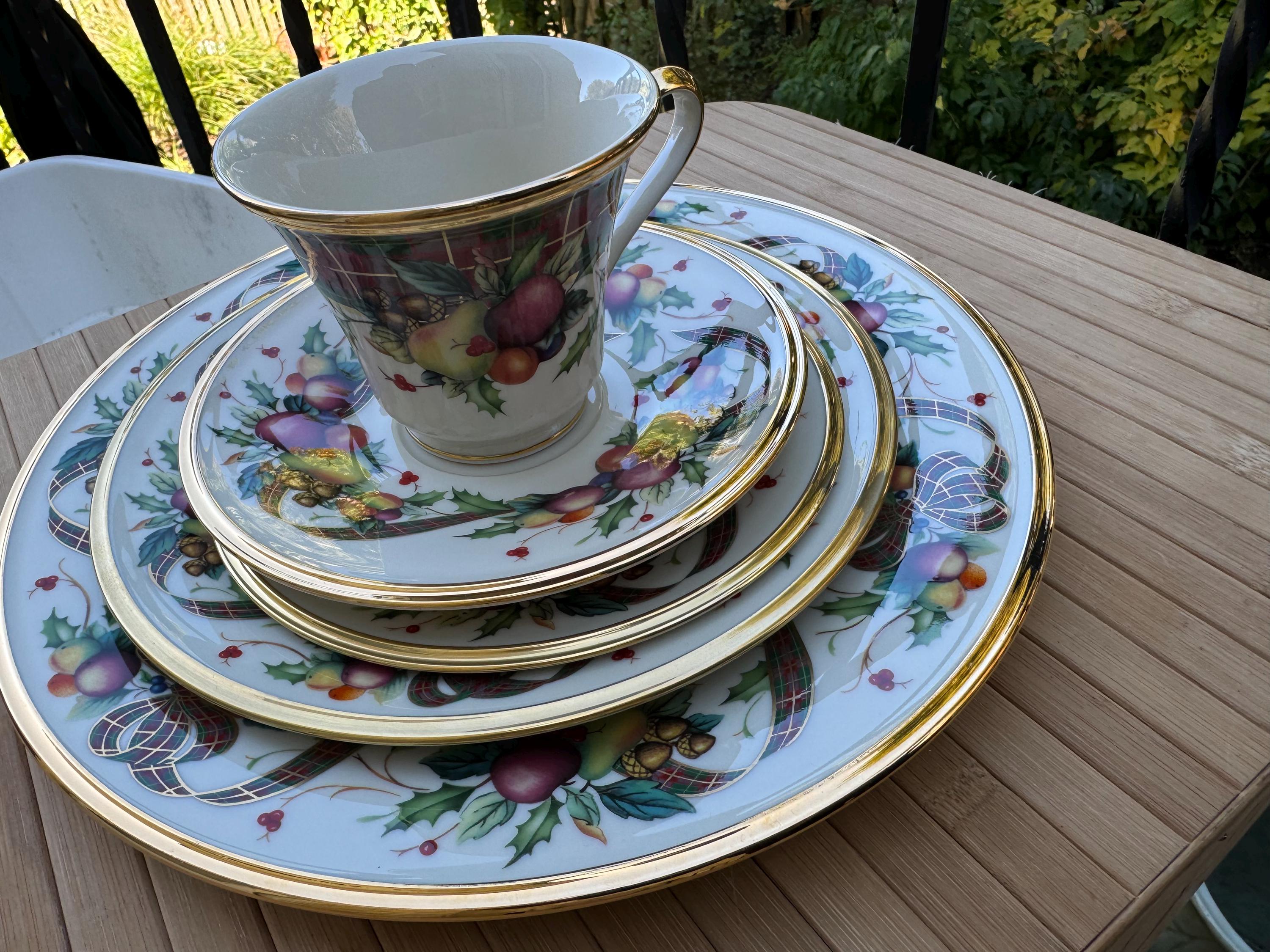 Salad Plate Lenox Tartan China Lenox Tartan Dinnerware Lenox