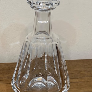 Vintage Baccarat Talleyrand Crystal Cordial Liquor Decanter –With Stopper | French Cut Glass | Elegant Barware | Collectible Crystal