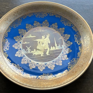 Reco Collection Poluszynski &quot;The Four Seasons&quot; Limited Edition Plate Winter W Germany
