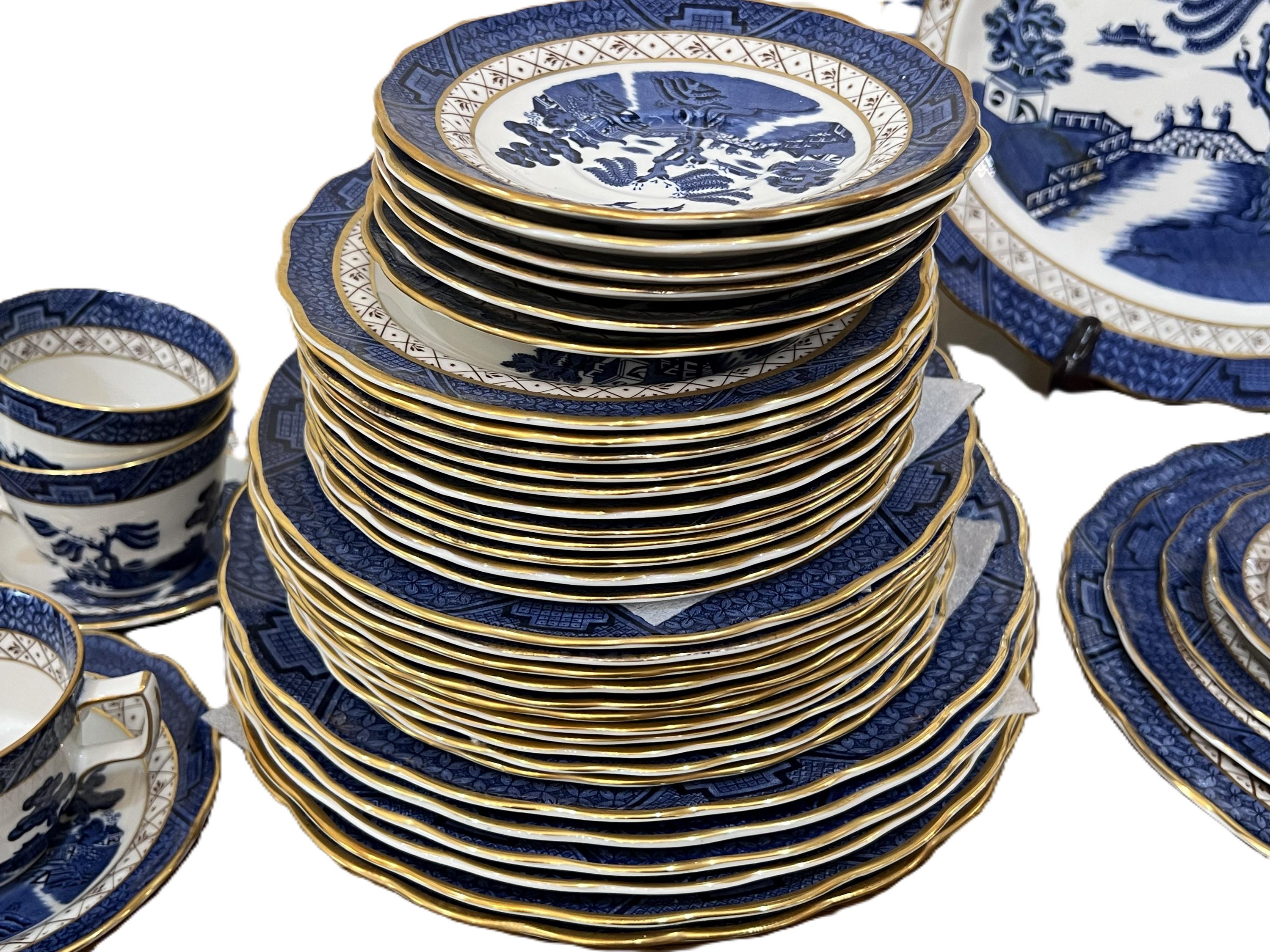 Royal Doulton Booths Real Old Willow Dinnerware: England, 1981 - Etsy