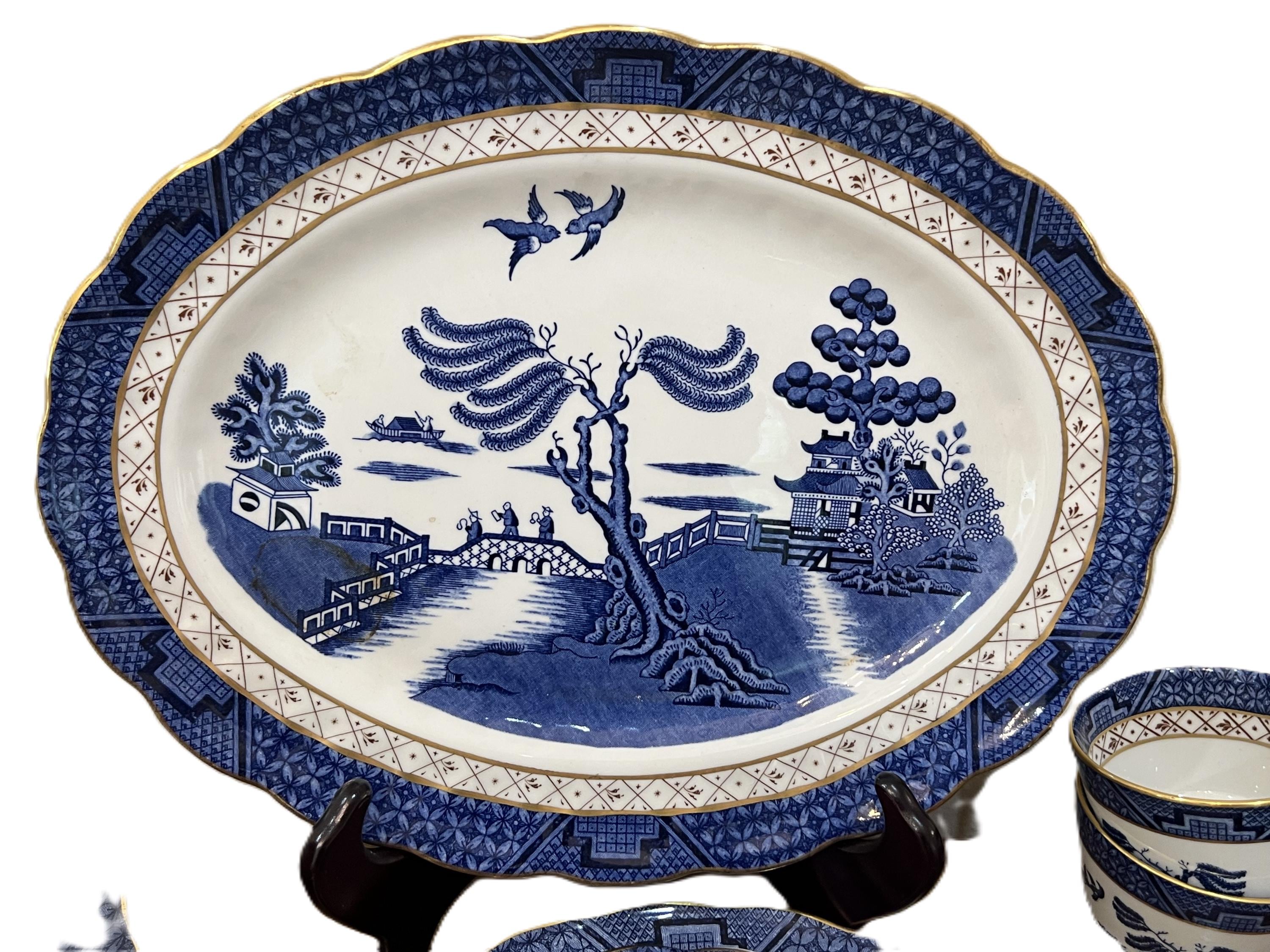 Royal Doulton Booths Real Old Willow Dinnerware: England, 1981 - Etsy