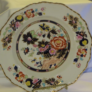 Mason&#39;s Mandarin Ironstone  Large Soup Bowl 9Inch English China