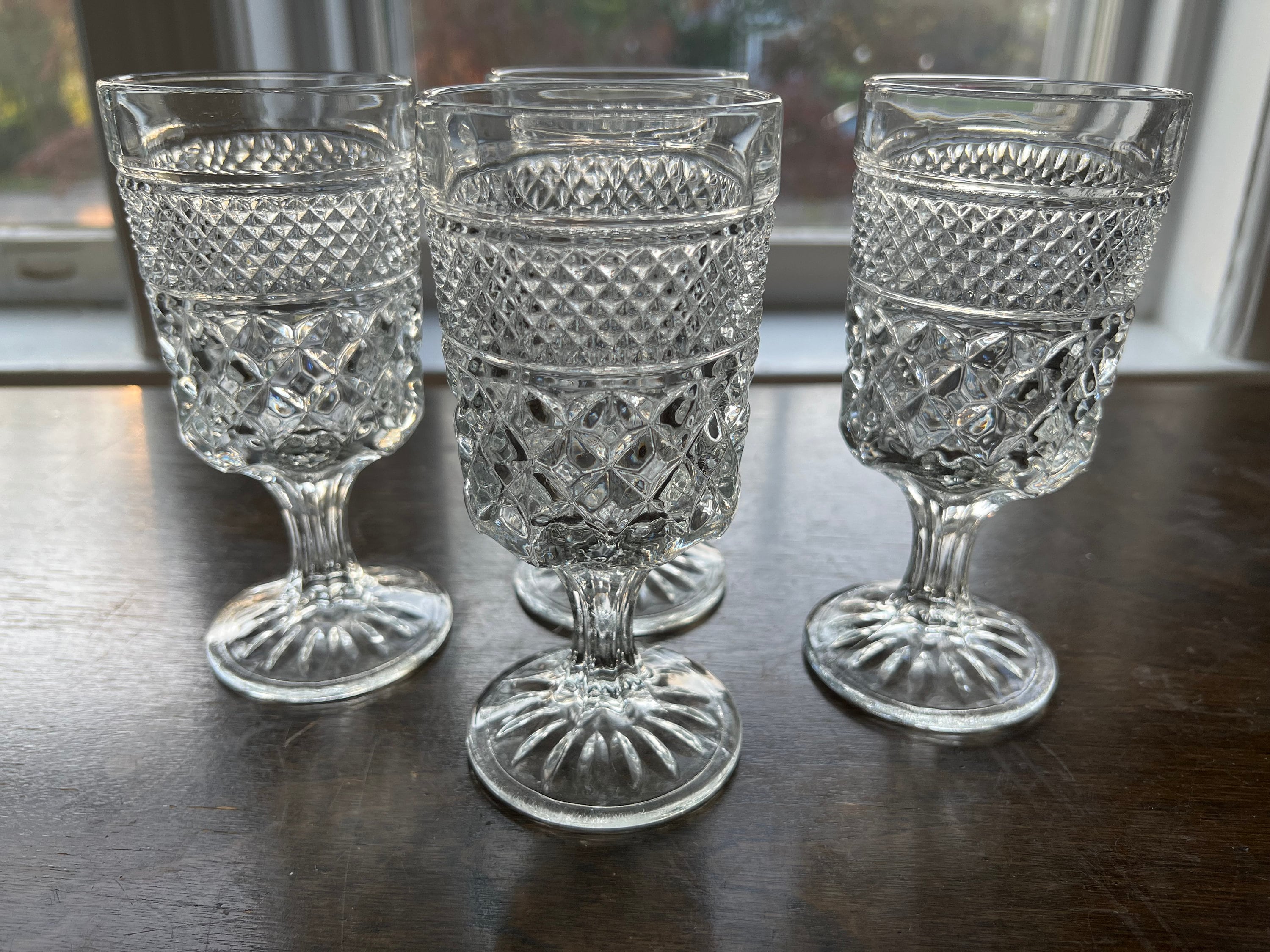 Anchor Hocking Wexford Set of 4 Wine Glass - Etsy