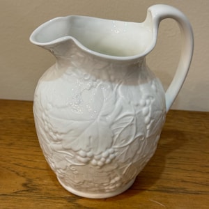 Wedgwood Strawberry Vine Pitcher - Etsy